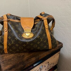 Louis Vuitton Brown Stresa Handbag/ shoulder